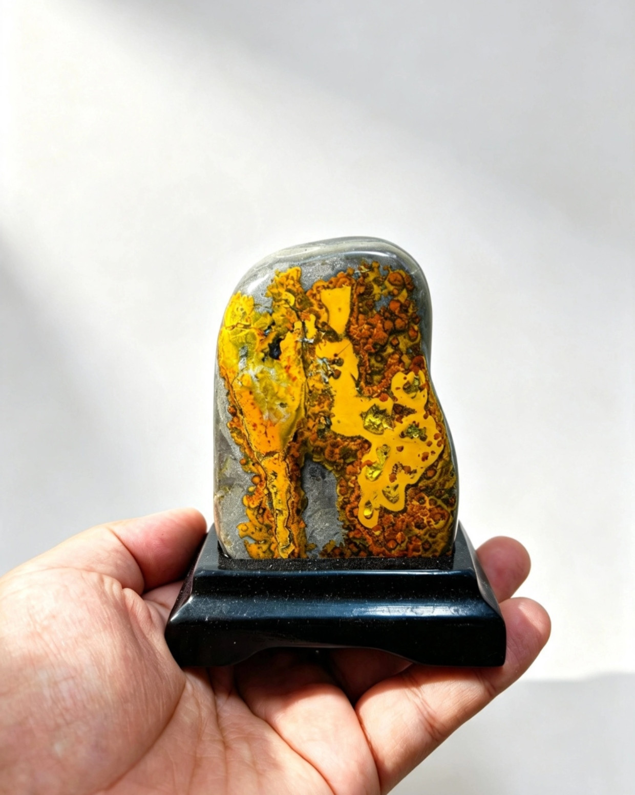 Bumble bee jasper freform